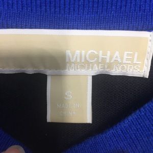 Michael Kors Striped Top Blue White Black